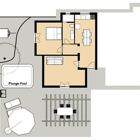 Lägenhet La Strade Apartments, Adults Only With Private Pool *